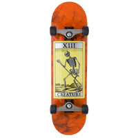 8.25in x 31.5in DEATHCARD LARGE SKATEBOARD COMPLETE