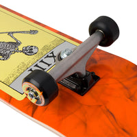 8.25in x 31.5in DEATHCARD LARGE SKATEBOARD COMPLETE