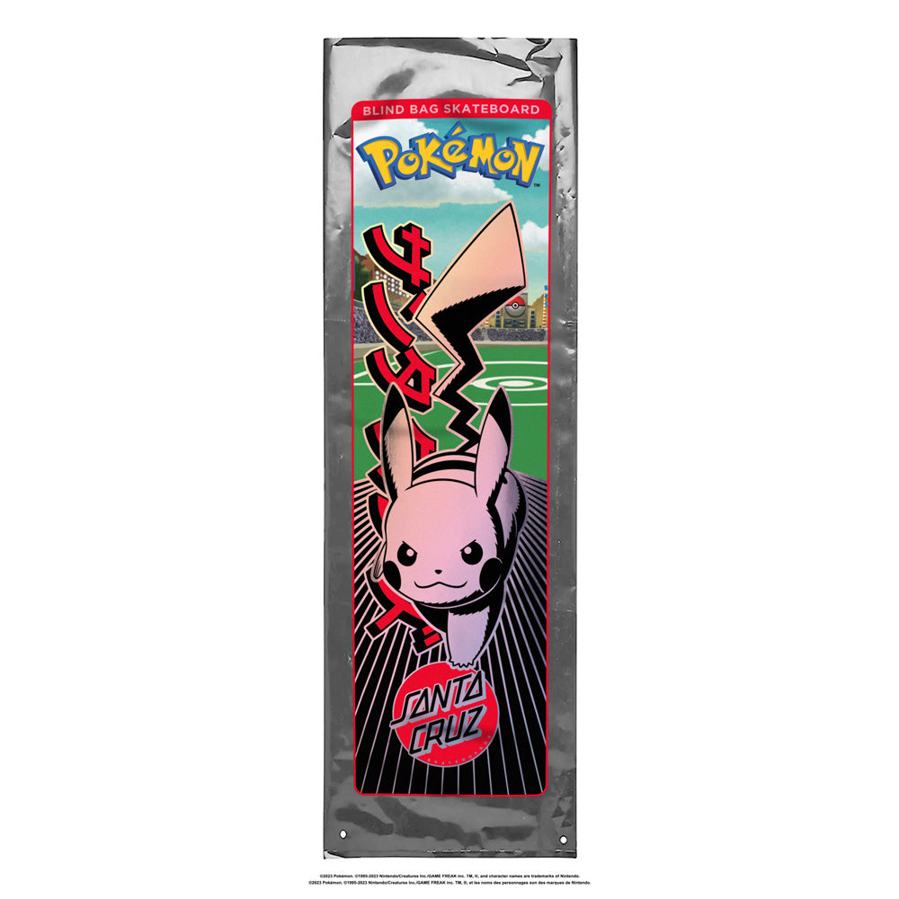 8.0in x 31.6in Pokémon Blind Bag Skateboard Deck