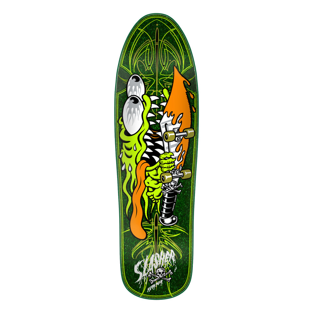 9.23in x 31.67in MEEK PINSTRIPE SLASHER PRO SKATEBOARD DECK