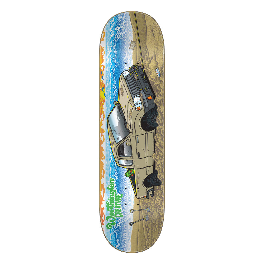 8.6in x 32.11in WORTHINGTON PARADISE VX PRO SKATEBOARD DECK