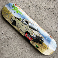 8.6in x 32.11in WORTHINGTON PARADISE VX PRO SKATEBOARD DECK