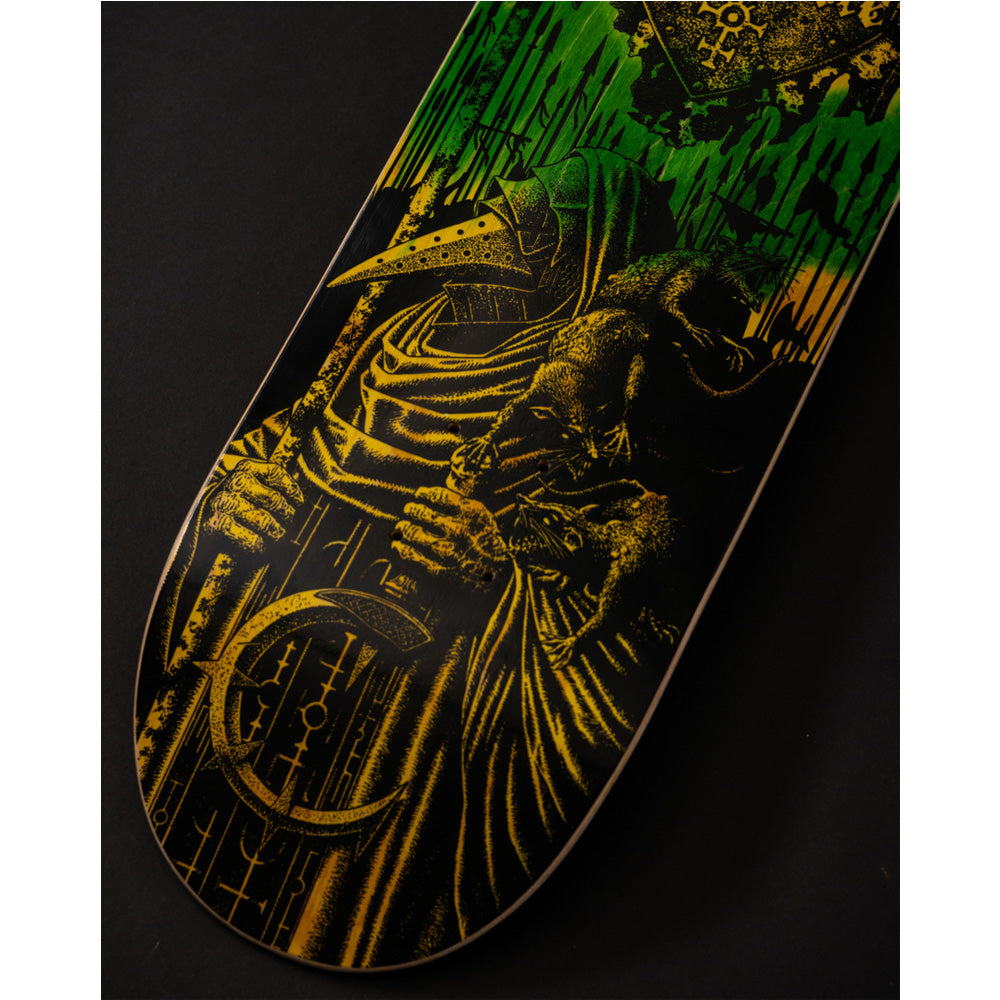 8.3in x 32.2in GRAVETTE MESSENGER VX PRO SKATEBOARD DECK