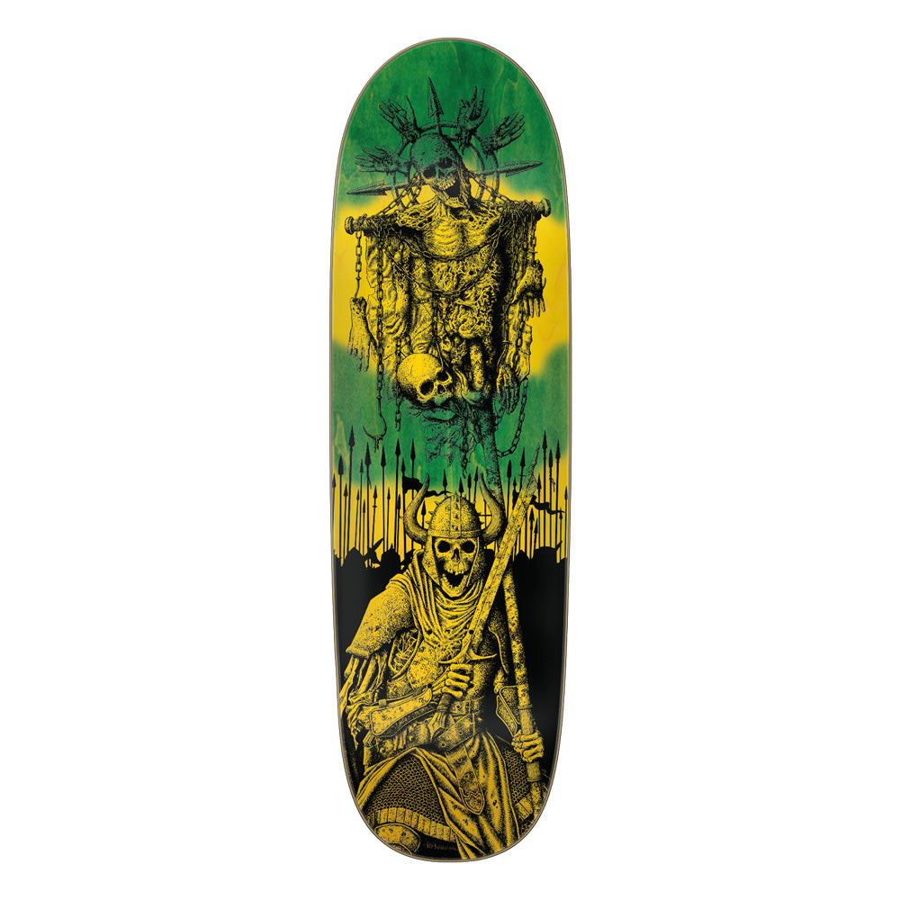 9.25in x 31.95in TEAM MESSENGER VX TEAM SKATEBOARD DECK