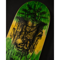 9.25in x 31.95in TEAM MESSENGER VX TEAM SKATEBOARD DECK