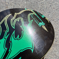 8.53in x 32.19in CONJURE SM TEAM SKATEBOARD DECK