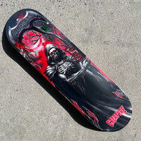 8.6in x 31.95in RUSSELL METAL XX PRO SKATEBOARD DECK