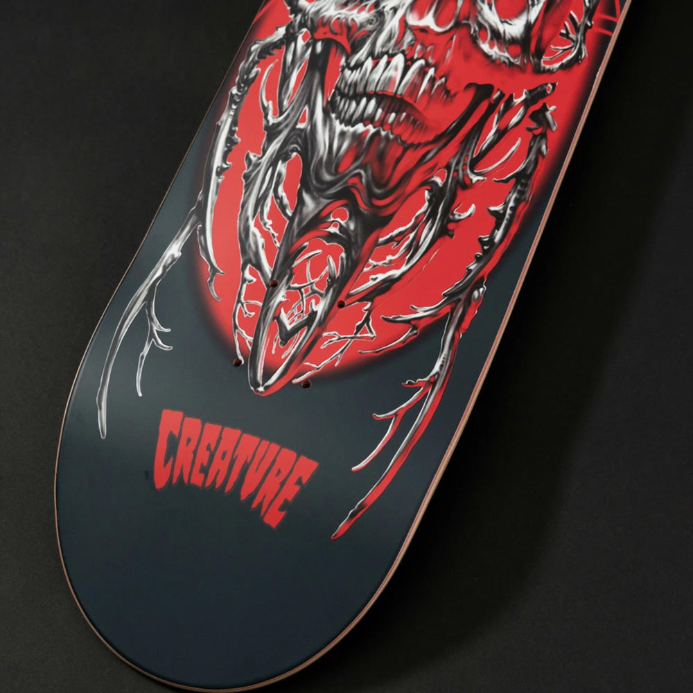 8.8in x 31.95in PROVOST METAL XX PRO SKATEBOARD DECK