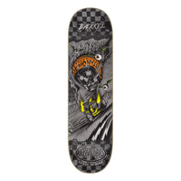 8.6in x 32.11in BAEKKEL CRASH AND BURN SKATEBOARD DECK