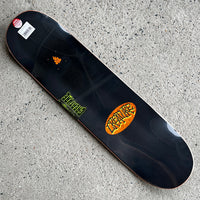 8.6in x 32.11in BAEKKEL CRASH AND BURN SKATEBOARD DECK