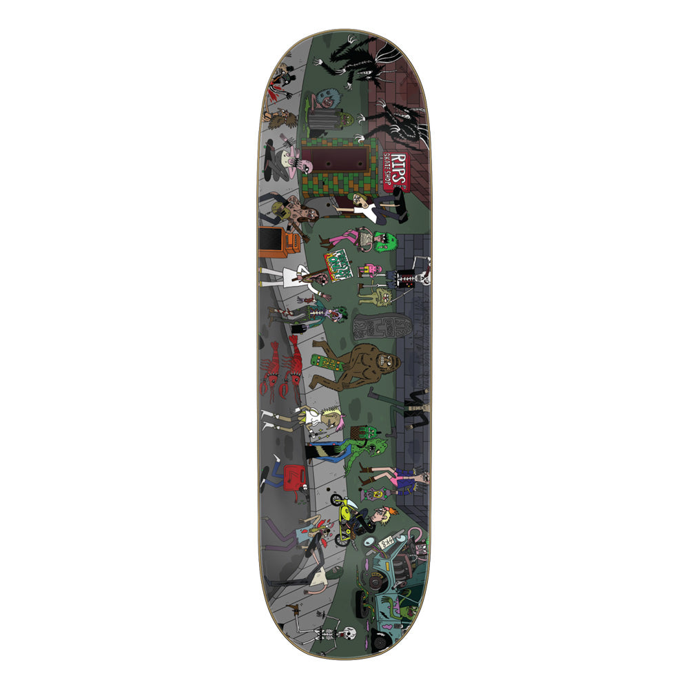 9.0in x 33.0in KIMBEL SHRED PARTY DEUX PRO SKATEBOARD DECK