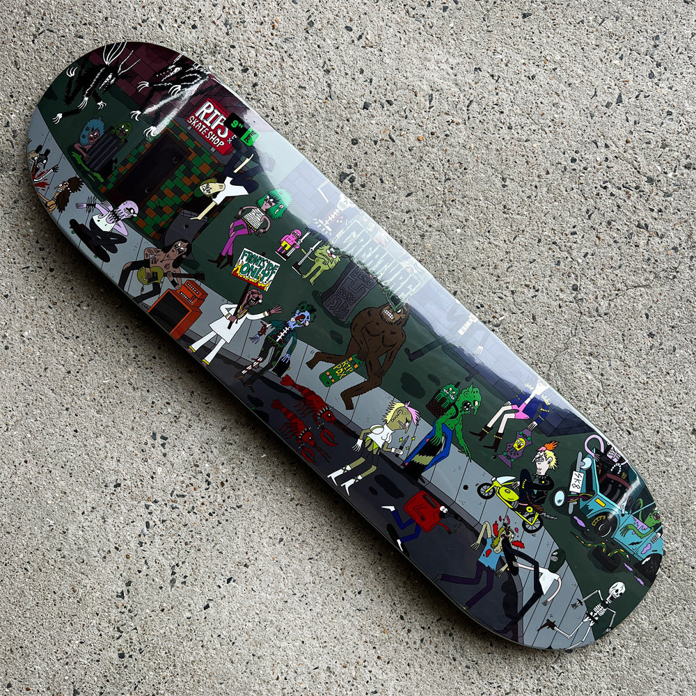 9.0in x 33.0in KIMBEL SHRED PARTY DEUX PRO SKATEBOARD DECK