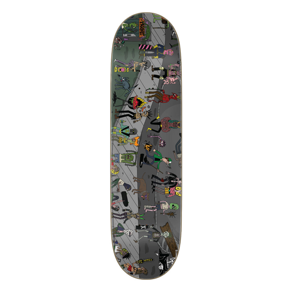 8.53in x 32.19in RAFFIN SHRED PARTY DEUX PRO SKATEBOARD DECK