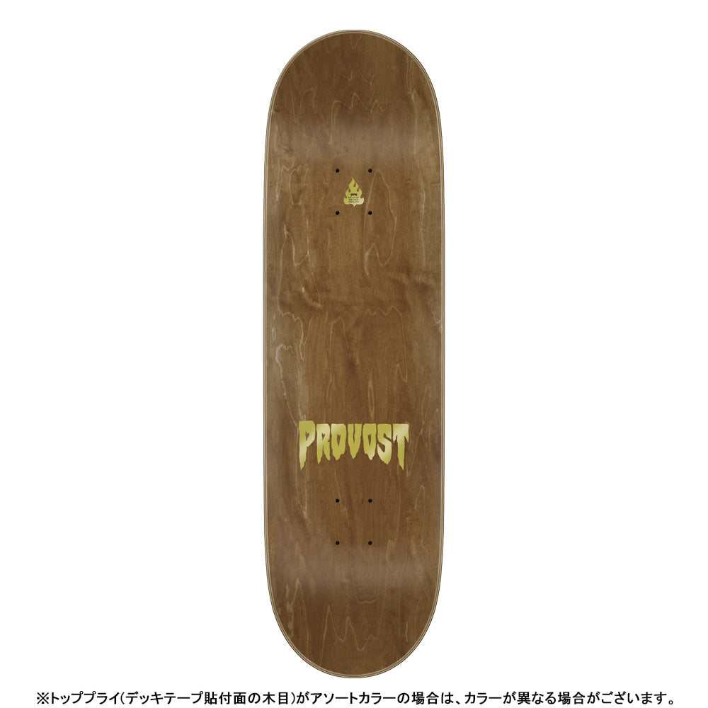 8.8in x 31.95in PROVOST BLADE PRO SKATEBOARD DECK
