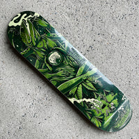 8.3in x 32.2in GRAVETTE CREASHIA PRO SKATEBOARD DECK
