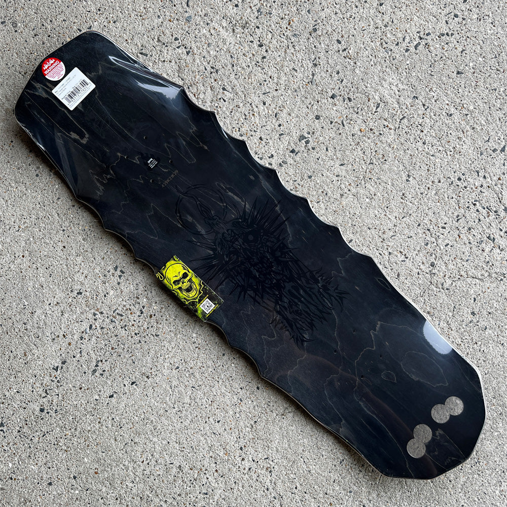 9.5in x 32.5in HITZ HAKSAW GRANDE PRO SKATEBOARD DECK