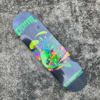 8.51in x 31.88in RIP EVERYTHING SM BIRCH SKATEBOARD DECK