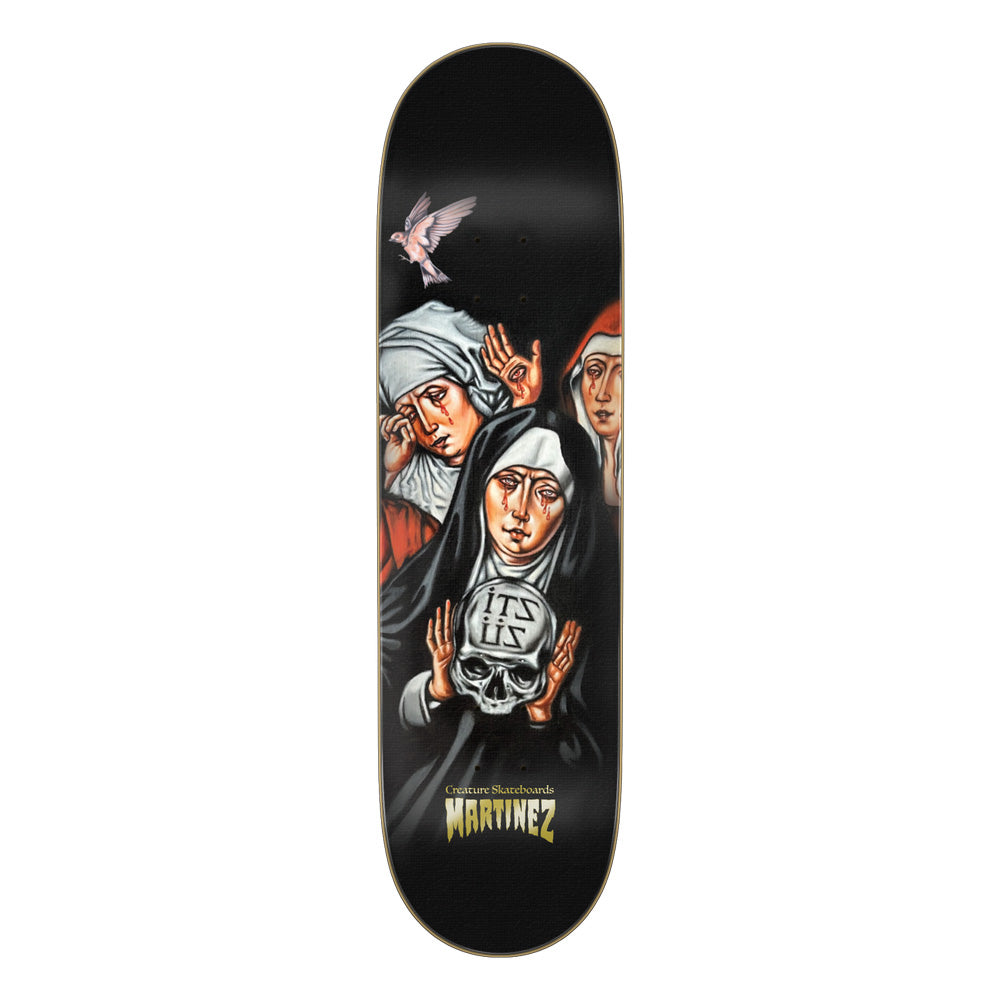 8.51in x 31.88in MARTINEZ ITS US WITCHES PRO SKATEBOARD DECK