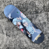 8.51in x 31.88in MARTINEZ ITS US WITCHES PRO SKATEBOARD DECK