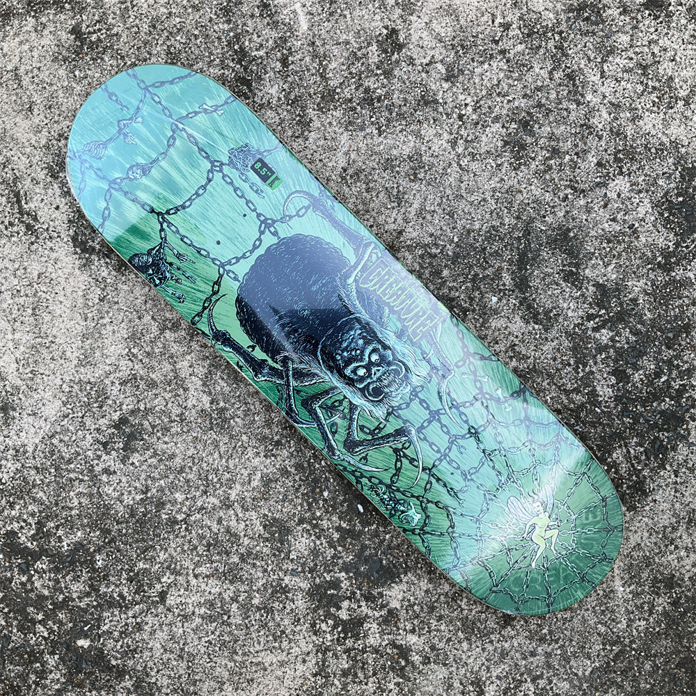 8.47in x 31.98in PROVOST DUNGEON WEB PRO SKATEBOARD DECK