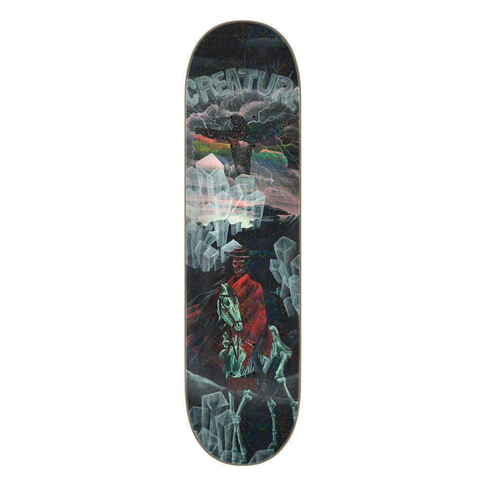 8.25in x 32.04in LOCKWOOD LOST TRAIL PRO SKATEBOARD DECK