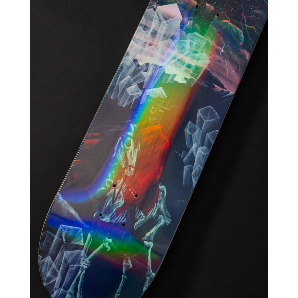 8.25in x 32.04in LOCKWOOD LOST TRAIL PRO SKATEBOARD DECK