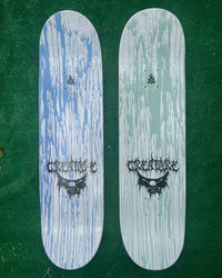 8.6in x 32.11in BAEKKEL BLK MTL PRO SKATEBOARD DECK