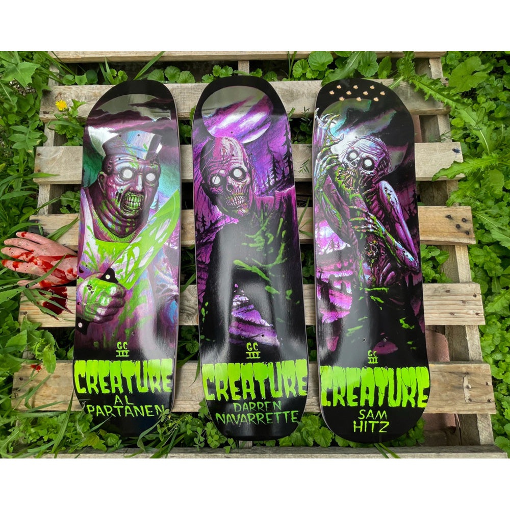 9.0in x 32.55in HITZ FEEDING TIME XX PRO SKATEBOARD DECK