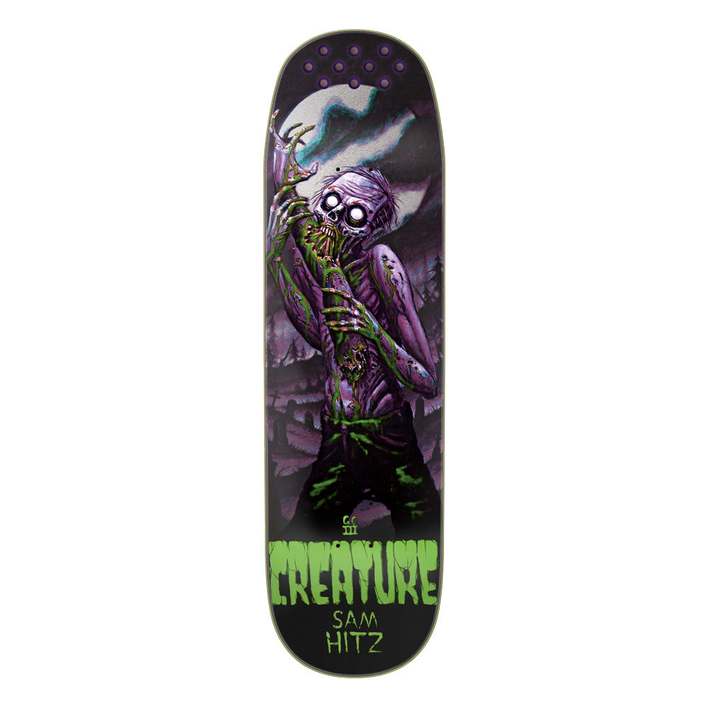 9.0in x 32.55in HITZ FEEDING TIME XX PRO SKATEBOARD DECK