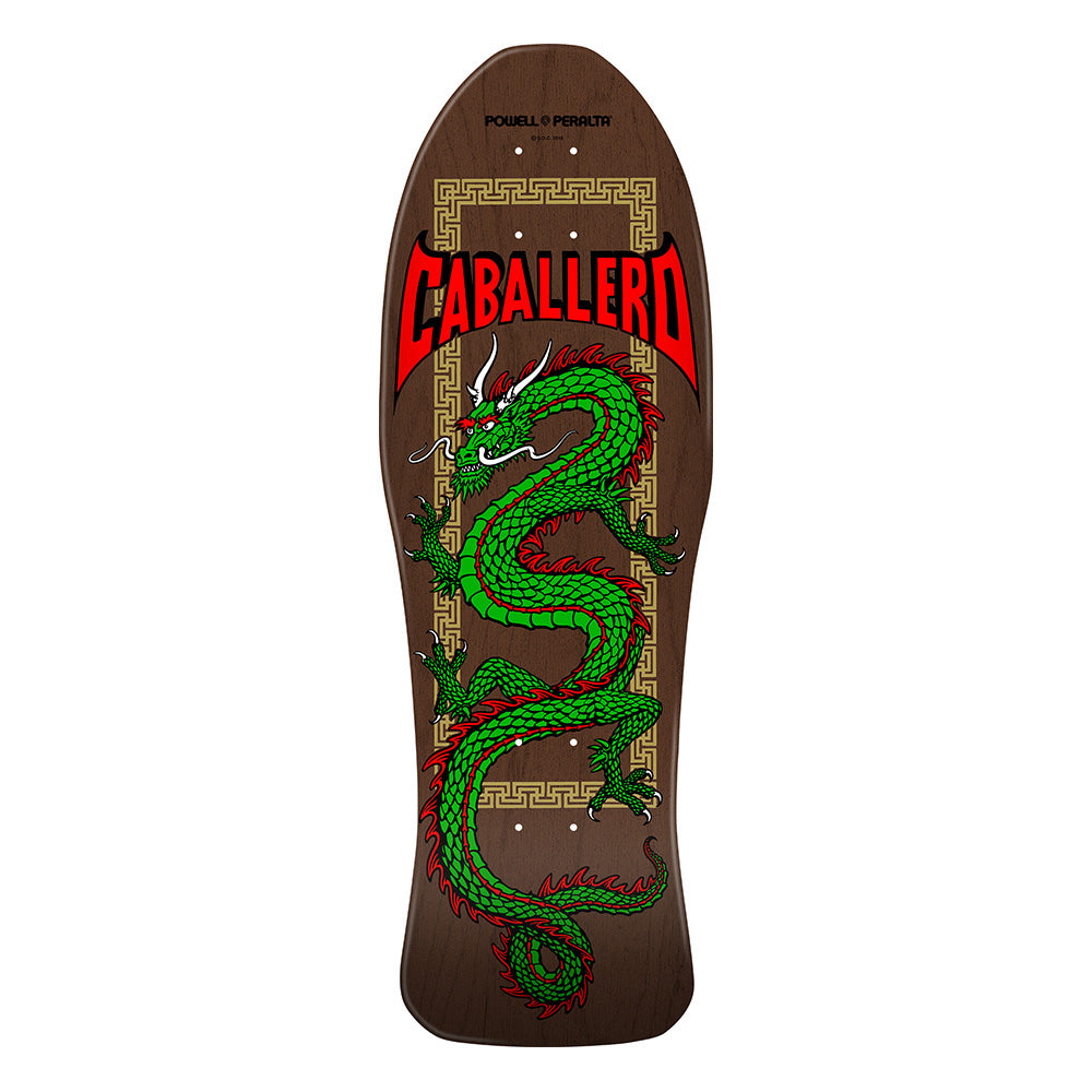 10.0in x 30.0in STEVE CABALLERO CHINESE DRAGON REISSUE BROWN STAIN SKA –  ハスコオンラインストア