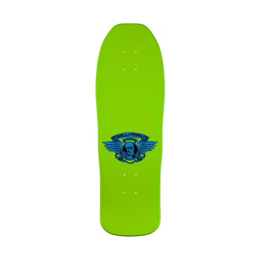9.85in x 30.0in VALLELY ELEPHANT SKATEBOARD DECK LIME