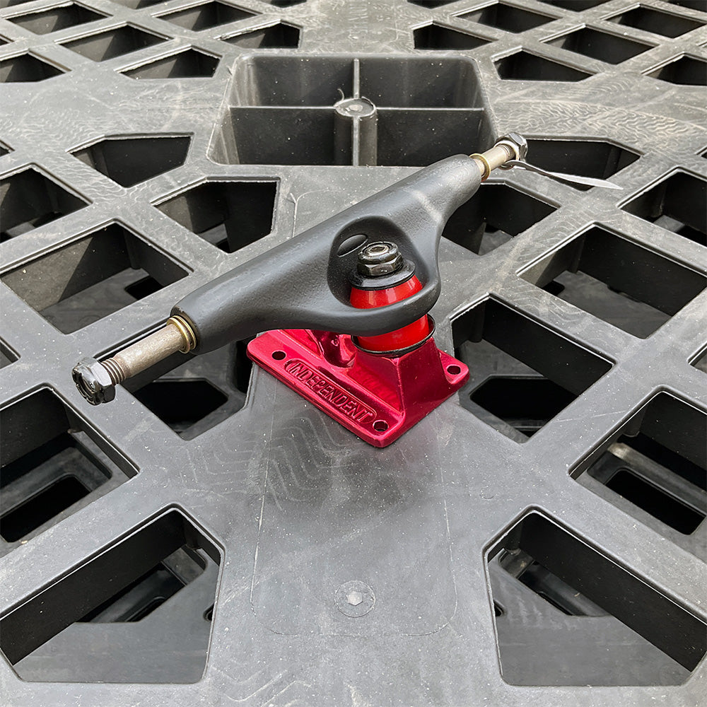 139 FORGED HOLLOW VOLTAGE SPAN BLACK/RED SKATEBOARD TRUCKS(Stage11)