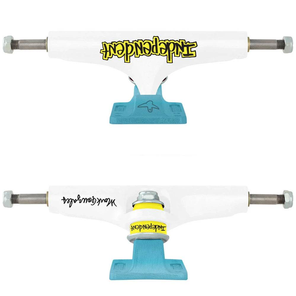 166 MARK GONZALES WHITE/BLUE STANDARD TRUCKS(STAGE4)