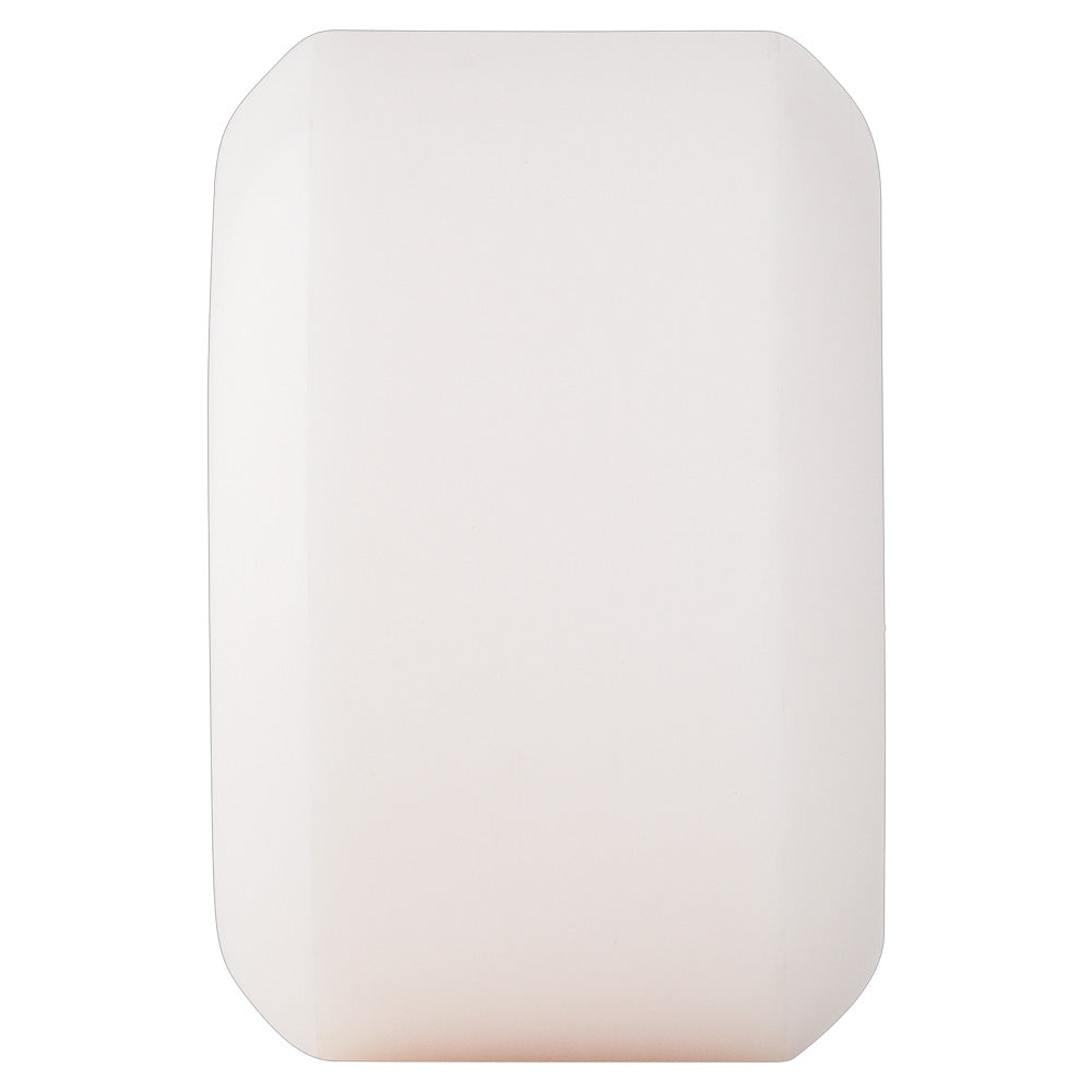 53mm DOUBLE DURO WHITE / GUM HARDLINE 99A/95A SKATEBOARD WHEELS