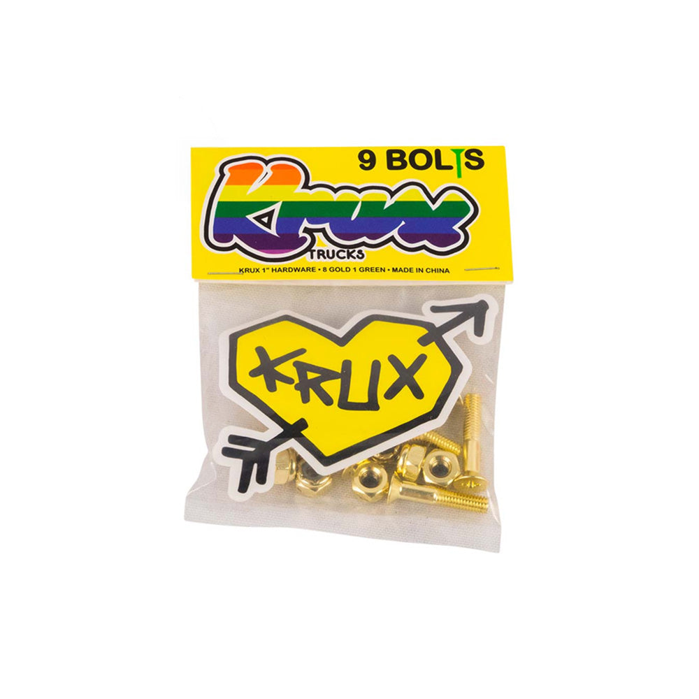 KROME 1" PHILLIPS HARDWARE PK/9 GOLD