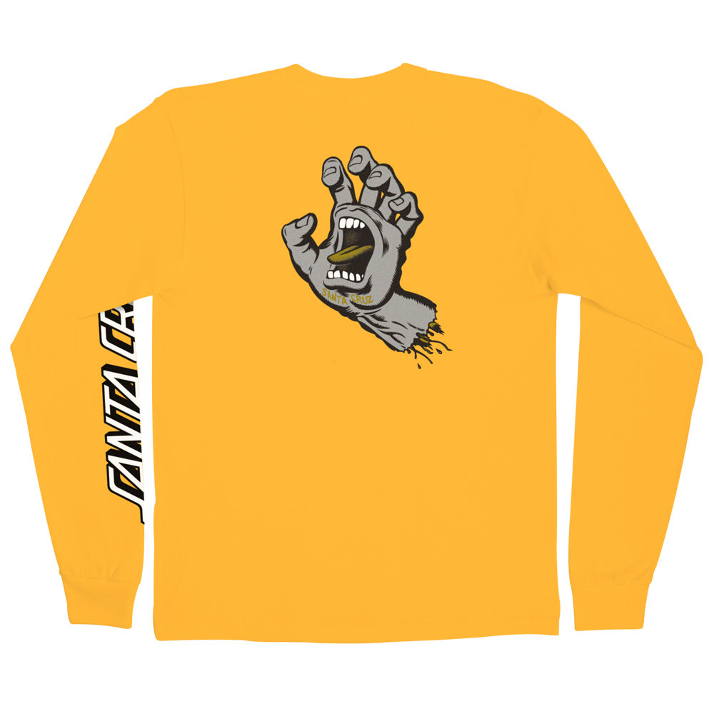 SCREAMING HAND L/S REGULAR T-SHIRT