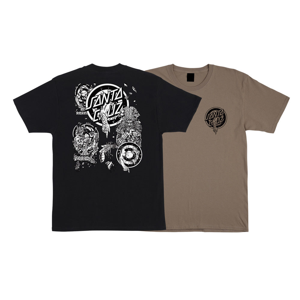 santacruz robroskopp face2 Tシャツ Mサイズ Santa Cruz Rob Roskopp FACE DECK Skateboard T Shirt BLACK | eBay