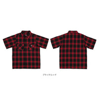 UNCLE CHARLIE S/S FLANNEL TOP