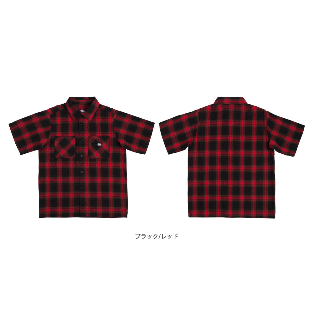 UNCLE CHARLIE S/S FLANNEL TOP