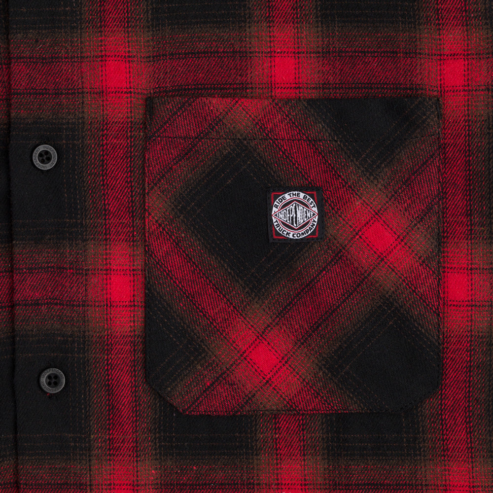 UNCLE CHARLIE S/S FLANNEL TOP