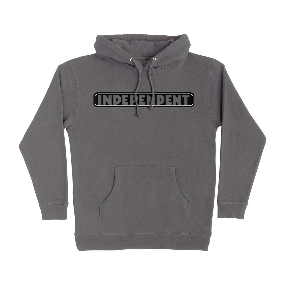 BAR LOGO P/O HOODED SWEATSHIRT