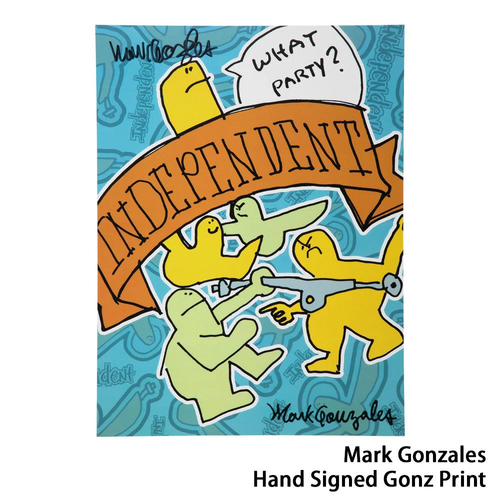 INDEPENDENT X MARK GONZALES LTD EDITION 215 TRUCKS BOX SET