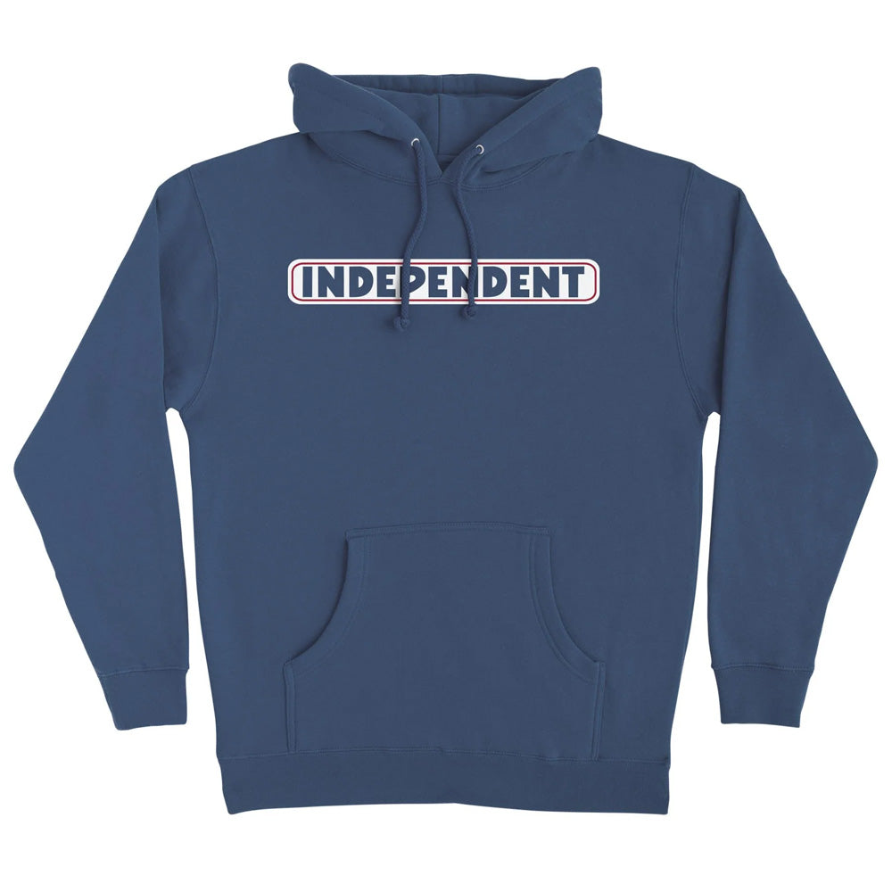 BAR LOGO P/O HOODED SWEATSHIRT
