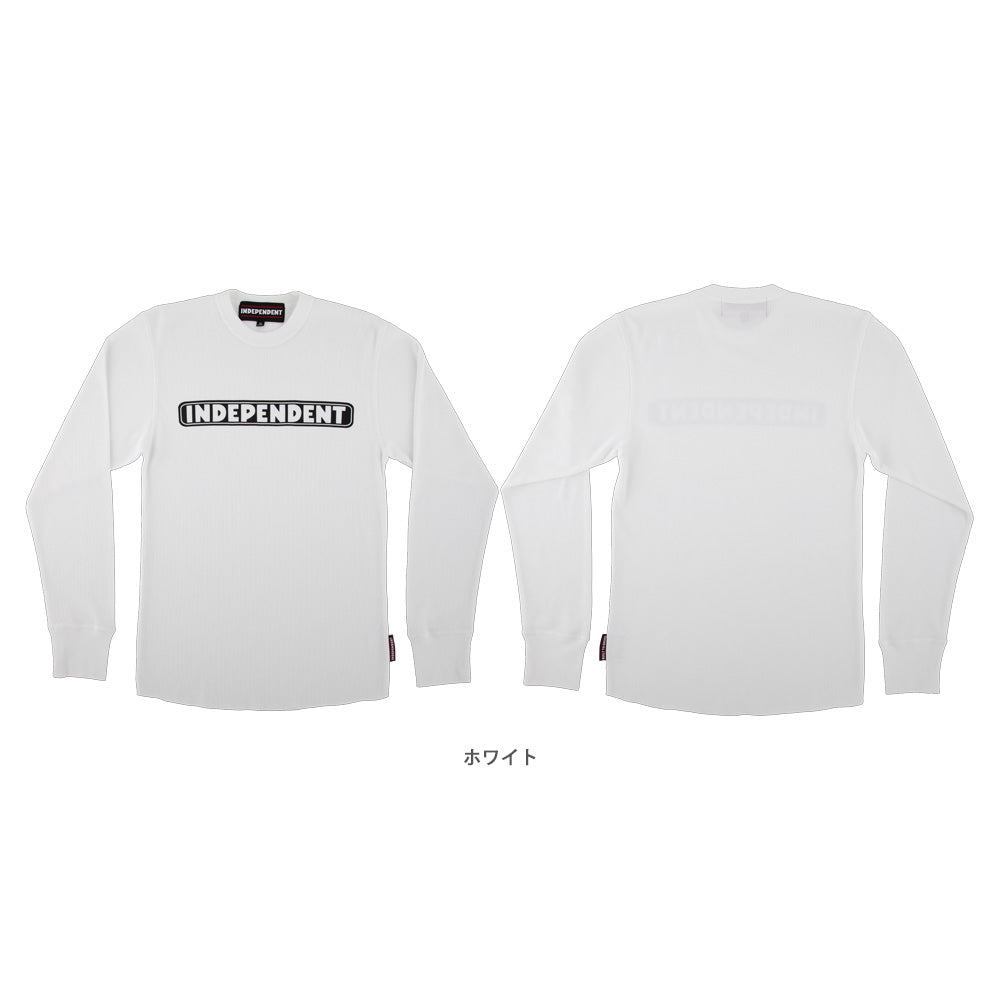 BAR LOGO L/S THERMAL TOP