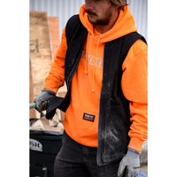 BAR LOGO REFLECTIVE P/O HOODED SWEATSHIRT