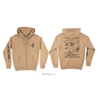 BRATRUD NOTEBOOK ZIP HOODED SWEATSHIRT