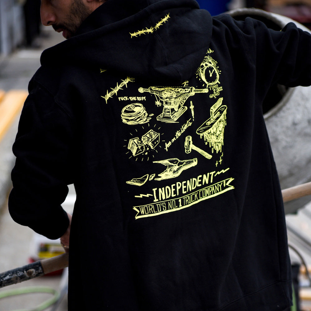 BRATRUD NOTEBOOK ZIP HOODED SWEATSHIRT