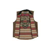 BONEHEAD FLAME VEST WORK TOP
