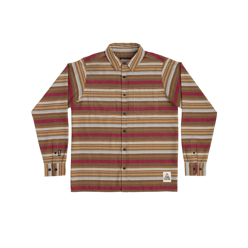 TAKE WARNING L/S FLANNEL TOP