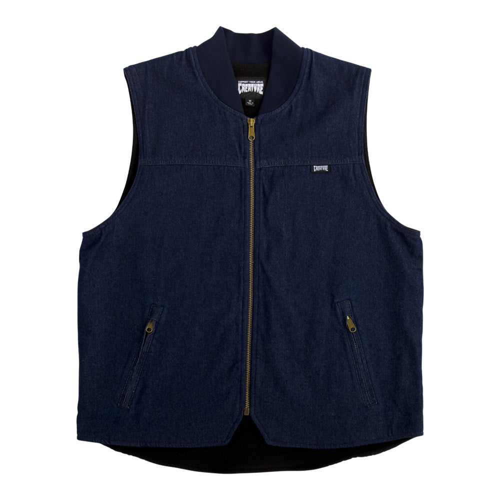 BONEHEAD FLAME VEST WORK TOP